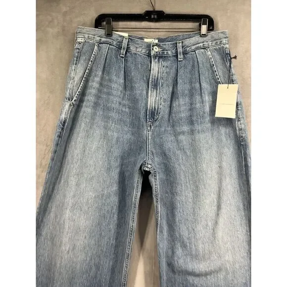 Citizens of Humanity Maritzy Pleated Trouser in Mojo Size 32 - Picture 3 of 10